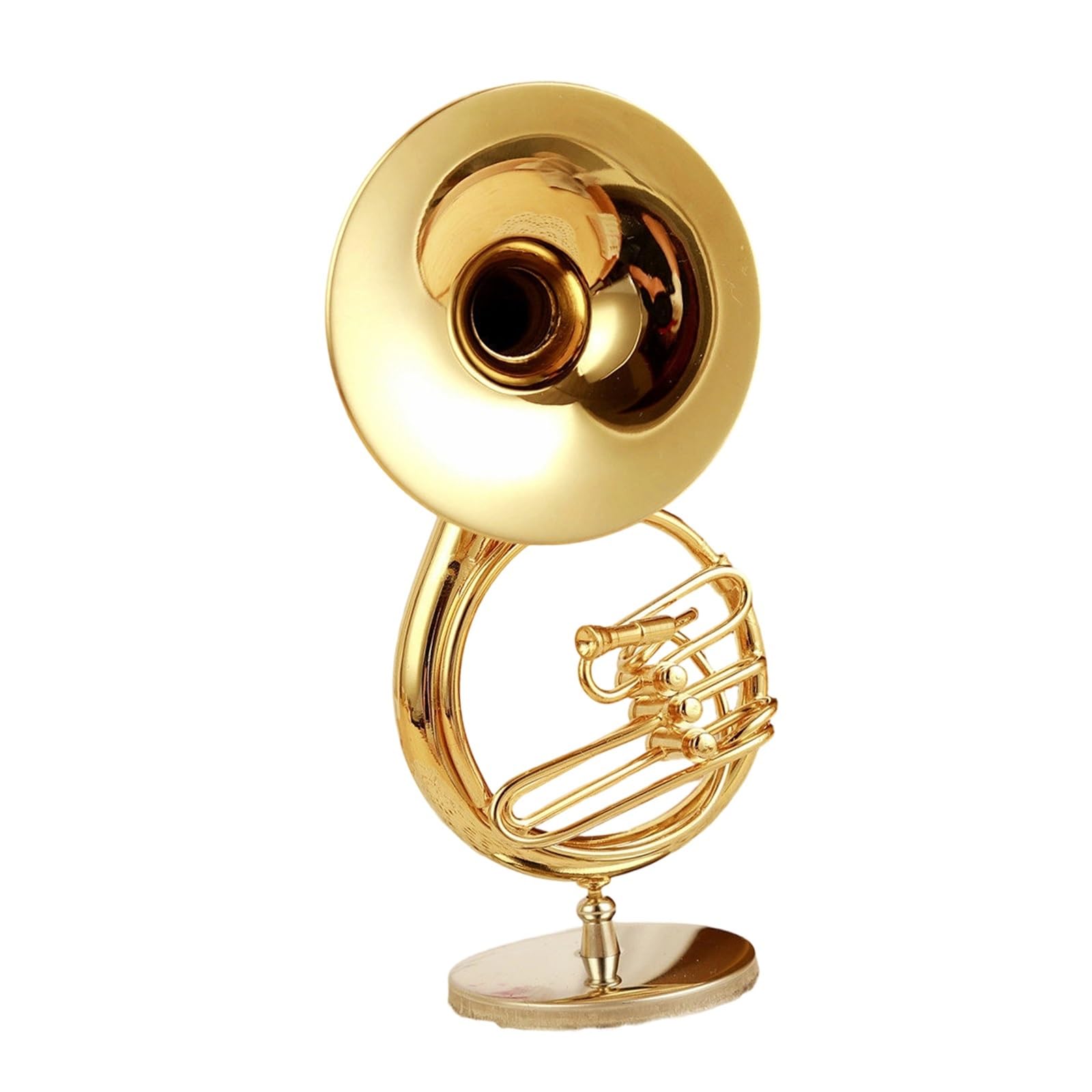 ZXFJYUIP Wind Instrument Models Clarinet French Horn Oboe Golden Flute(11)