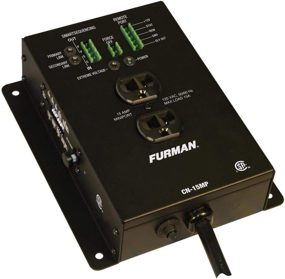 Discount 90% Furman Sound BlueBOLT CN-15MP 15A MiniPort Remote Duplex Smart Outlet Discount Furman Sound BlueBOLT CN-15MP 15A MiniPort Remote Duplex Smart Outlet