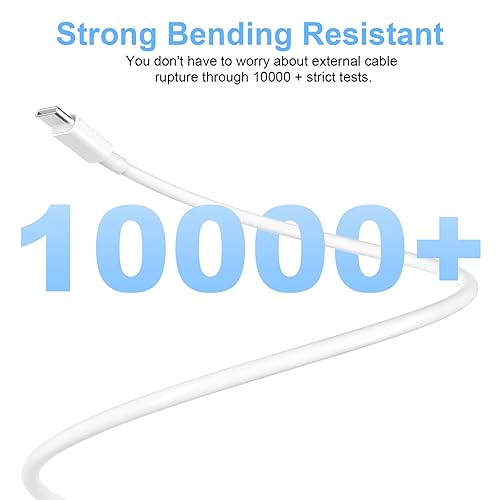 Miniatura 7 de Paquete de 2 cables de carga USB C a USB C de 3 pies y 60 W para Apple, cable de carga rápida tipo C a tipo C, para iPhone 1515 Pro15 Plus15 Pro