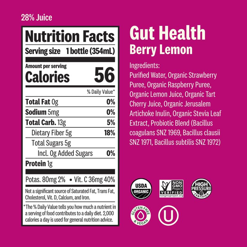 Image of Suja 3-Day Cold-Pressed Juice Cleanse, Organic, Fresh Pressed Juice with No Added Sugar, Supports Immune & Digestive Health, Plant-Based, Gluten-Free & Beginner Friendly (3 Day Cleanse)