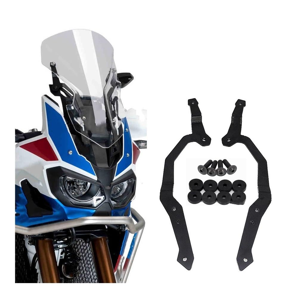 Deflector Kits De Soporte para Parabrisas Motocicleta, Elevación Elevador Pantalla para CRF1000L Africa Twin CRF 1000 L 2016-2019