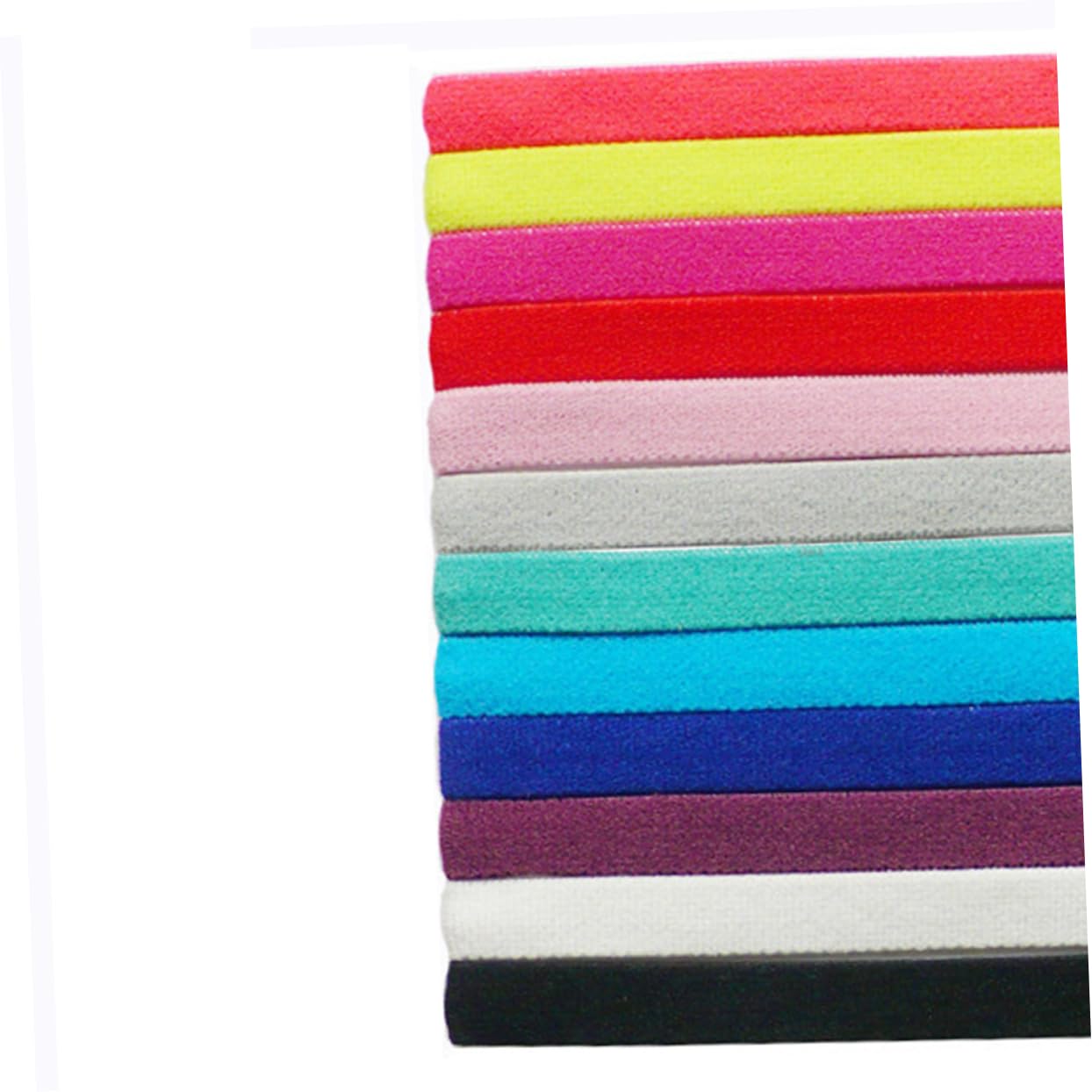 Didiseaon 36 Piezas cinta pelo deporte corriendo Venda sombrerería Accesorios para el cabello aptitud física
