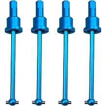 ShareGoo Aluminum Differential Cup Diff Joint & Dogbone Compatible with Wltoys A959 A969 A979 K929 1/18 RC Car Blue