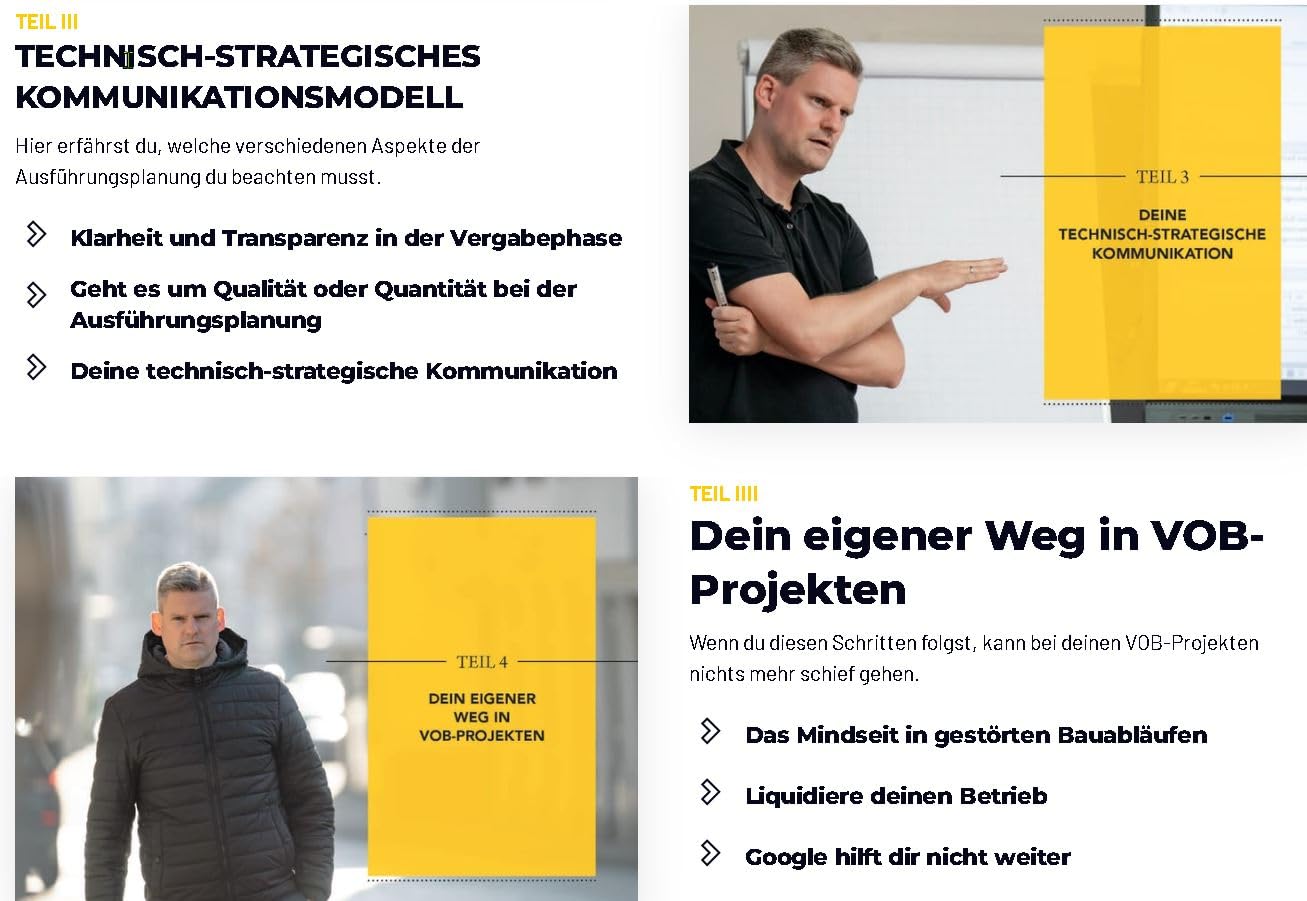 DER [UN]PROFESSIONELLE PLANUNGSABLAUF WIE DU SICHER MIT DER VOB GEGENÜBER HALBWISSENDEN PLANERN ARGUMENTIERST - Andreas Scheibe - UNPROFESSIONELLE