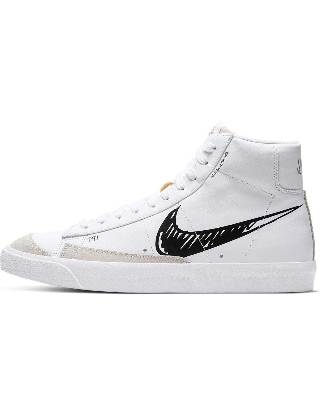 Nike Marynarka Mid Vntg '93, męskie buty do koszykówki, białe (białe/czarne platyny), 42,5 EU, Biały, czarny, platynowy odcień, 42.5 EU