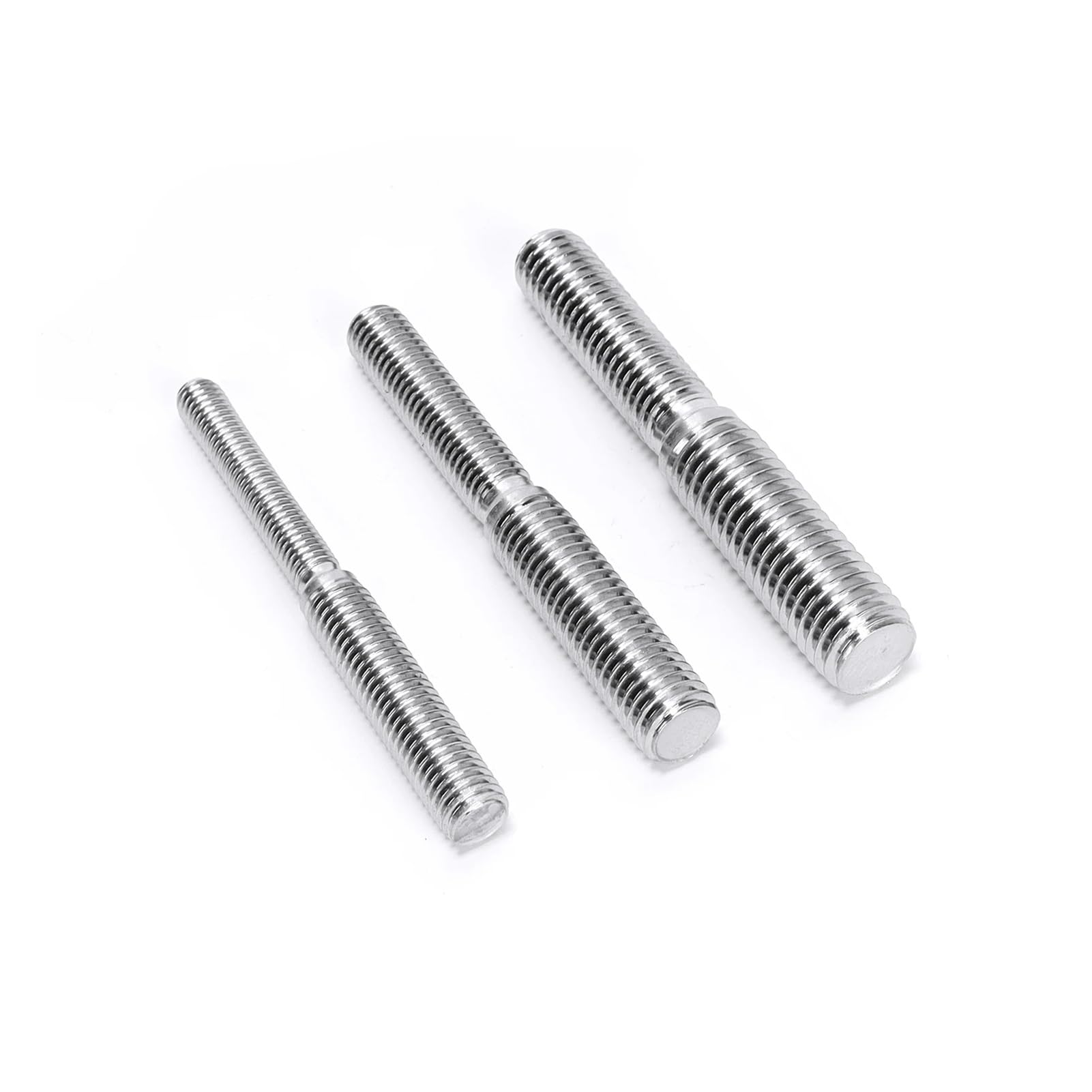 Boulons à vis à Double extrémité en Acier Inoxydable 304, 4 pièces, M6 x 1.0 à M8 x 1.25/M8 x 1.25 à M10 x 1.5/M10 x 1.5 à M12 x 1.75, Attaches filetées (Size : 4pcs M8 to M10, Color : 72mm