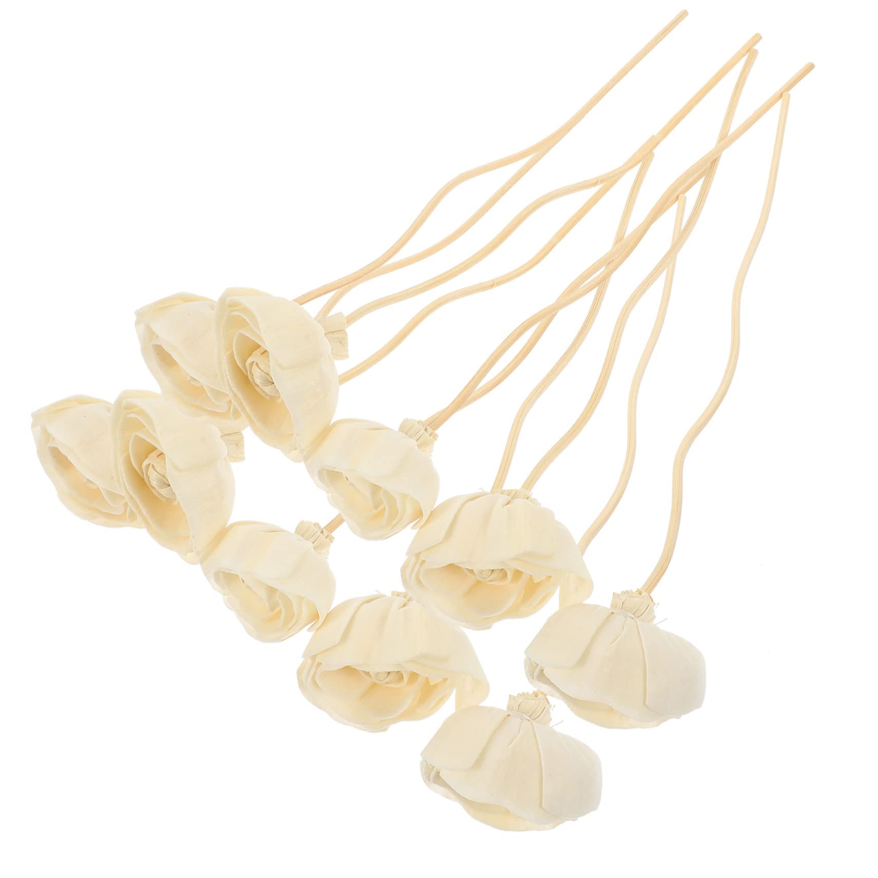 OUNONA 3 Series Aromaterapia con Palitos De Flores De Ratán para Difusor De Aceite Difusor De Interior Recambio De Palitos Difusores Flores Difusores De Aromaterapia 10 Piezas*3