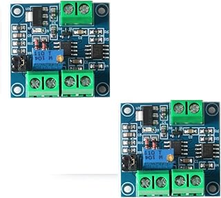 Fasizi 2PCS 0V to 5V / 0V to 10V 0-100% PWM signal voltage convert PWM module