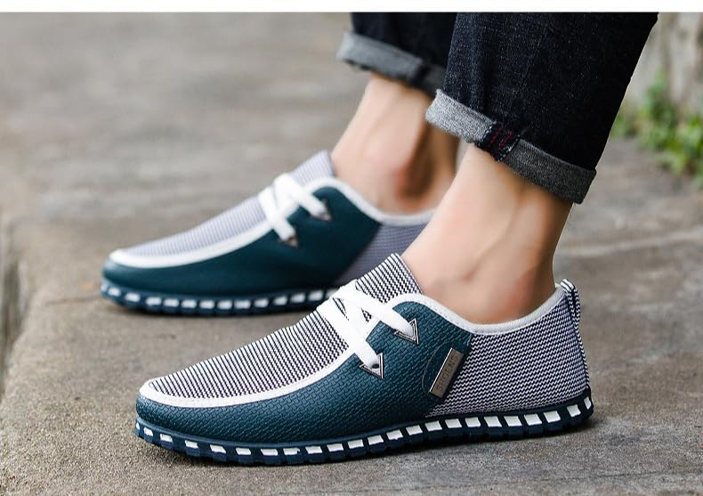 Large Size Simple Men's Lazy Shoes Casual Bean Shoes3