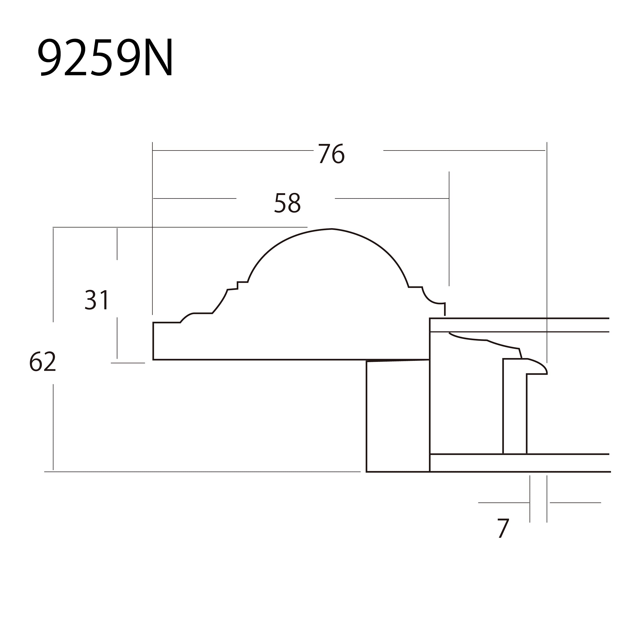 Amazon.co.jp: 大額 油額 9259N SM 赤鉄 : ホーム＆キッチン