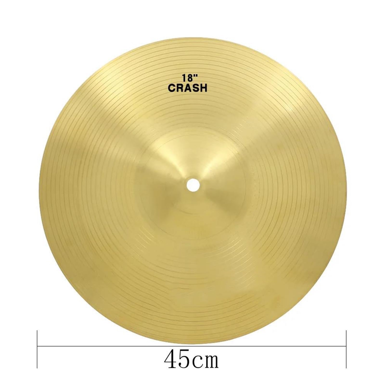 Cymbales De Batterie 18 20 Pouces Cymbale Gong Laiton Crash Instruments À Percussion Pièces Accessoires Charleston Tambour Cymbales Kit
