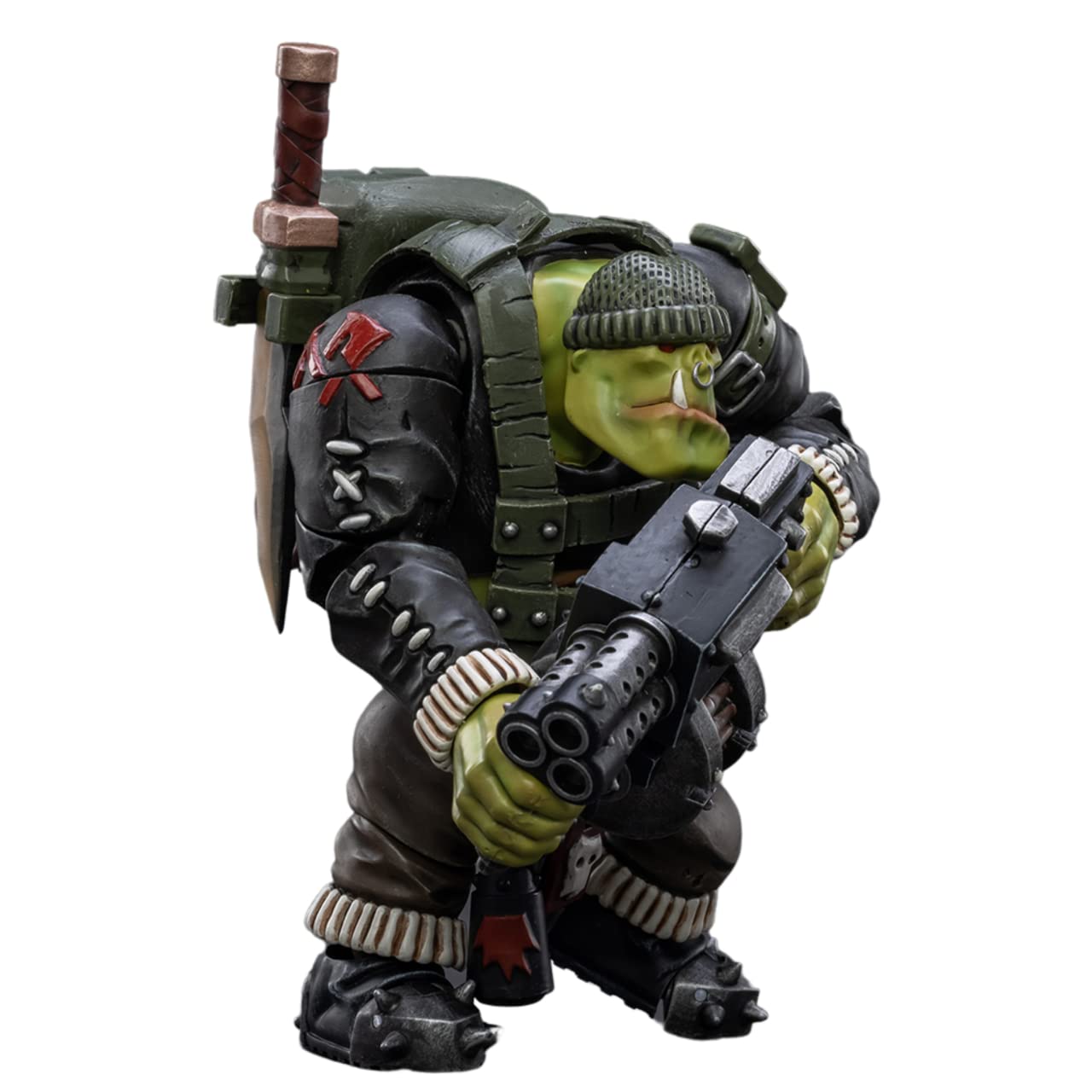 Warhammer 40K Ork Kommandos Dakka Boy Rotbilge - 1:18 Scale Joytoy Action Figure With Weapons