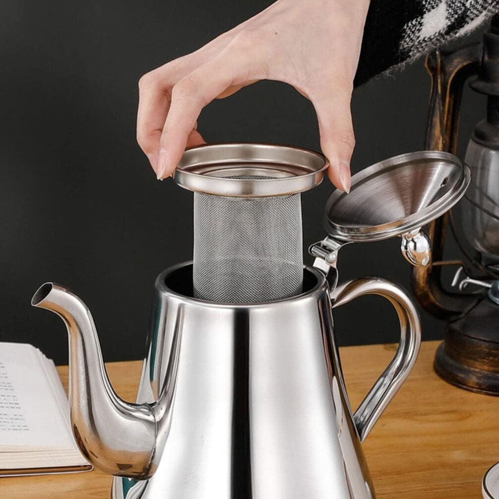 Fine Tea Strainer Stainless Steel Reusable Filter for Loose Tea
