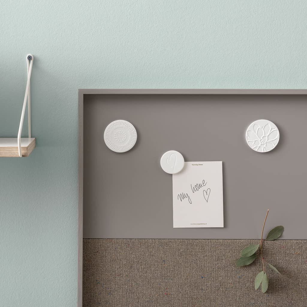 Villeroy & Boch - its My Home Magnet Set, 3 pcs, Set of Ornaments to Decorate Your Fridge, Premium Porcelain, Green, White, Hand wash - Image 3