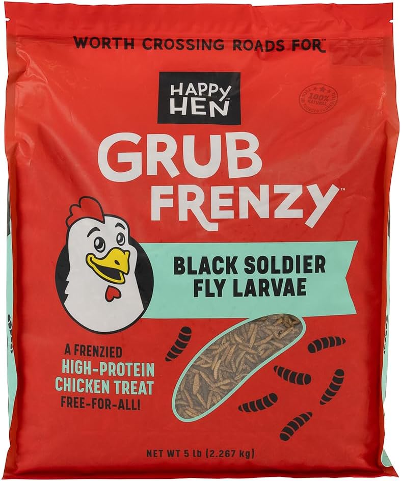 Happy Hen Grub Frenzy Globally Sourced 5 lb Chicken Treats