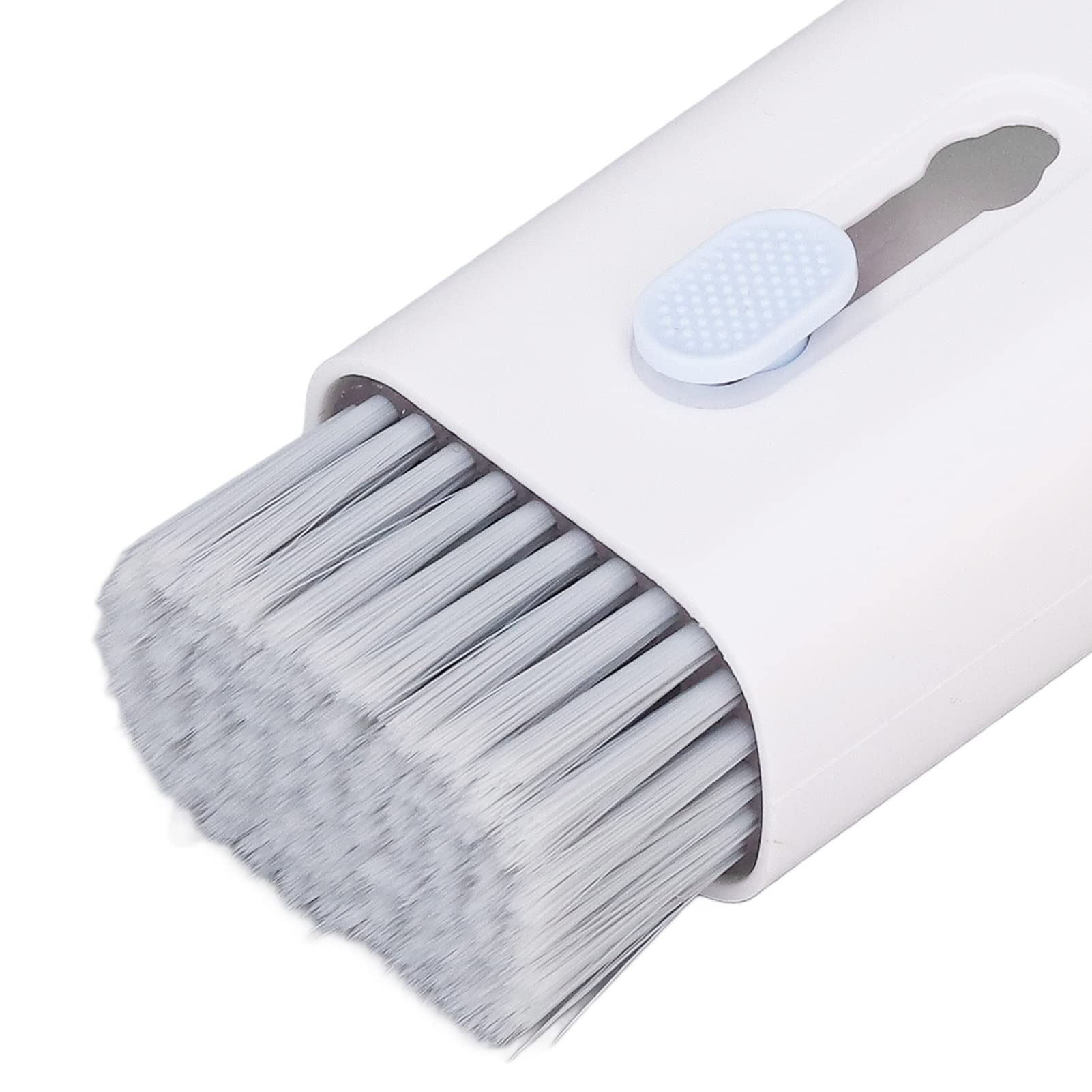 Kit De Nettoyage Gaming 7-en-1 NRV - Brosse Clavier, Pince Keycaps, Chiffon Microfibre - Pour PC, Manettes, Casque