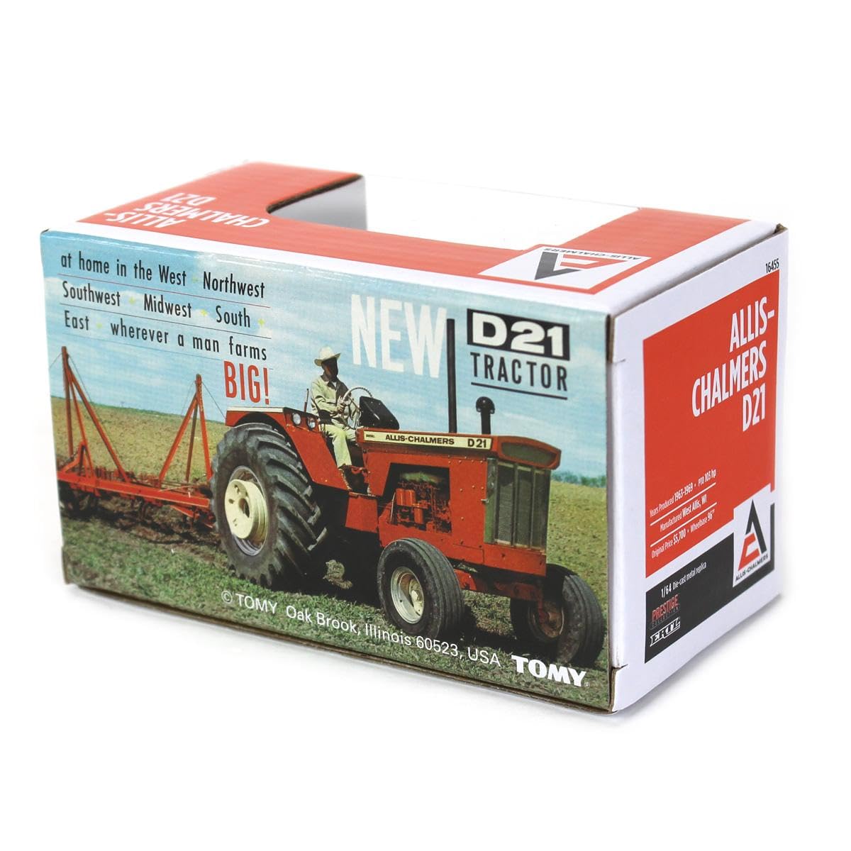 Amazon.com: ERTL 1/64 Allis Chalmers D-21 Wide Front Tractor