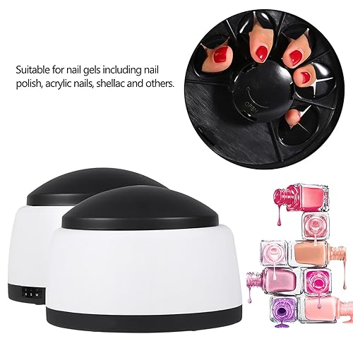 Miniatura 2 de Máquina quitaesmalte de uñas, 36 W, vaporizador de esmalte de uñas de gel de vapor para salón de belleza en el hogar, limpiador portátil para salón
