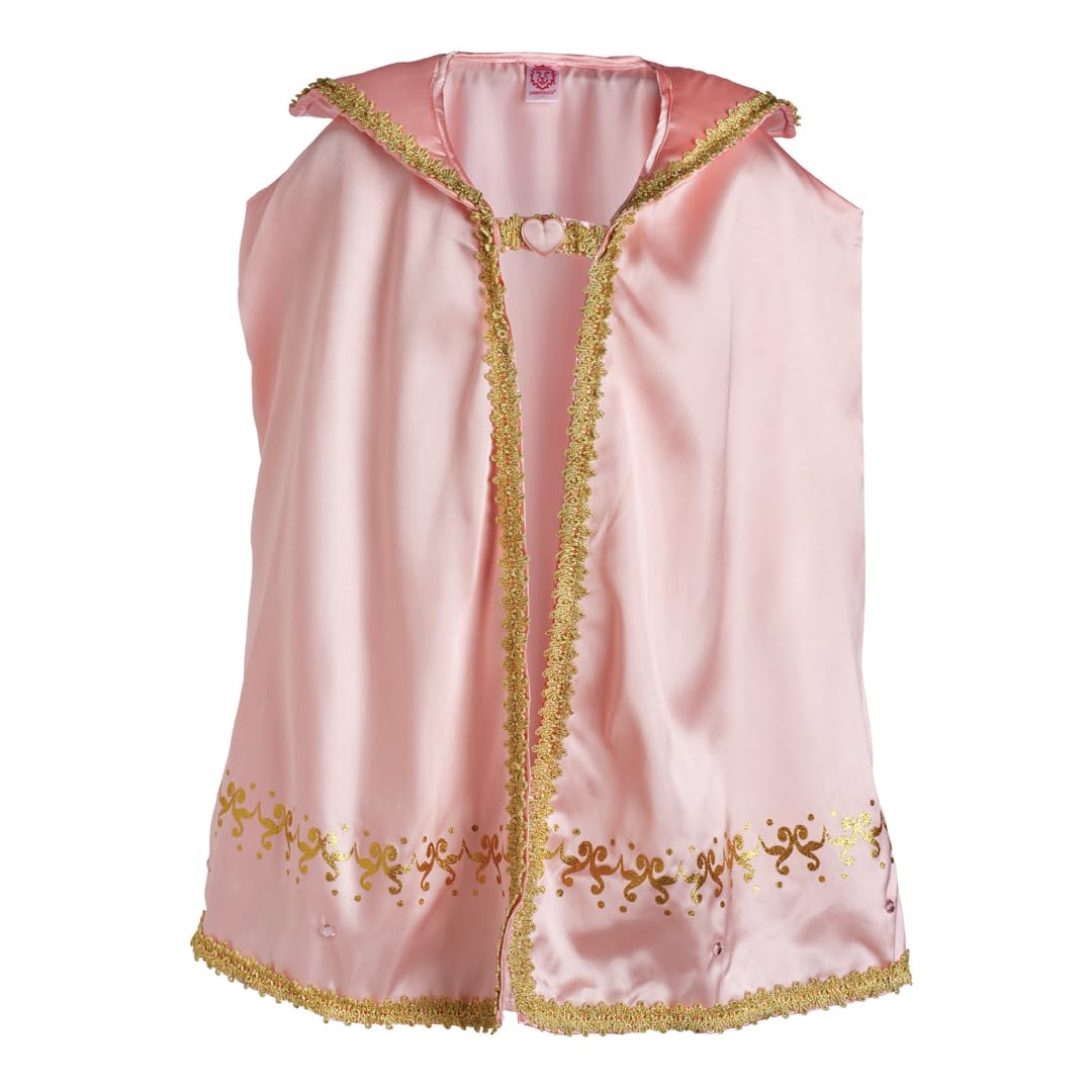 Liontouch 25102 Queen Cape, Queen Rosa / Umhang Elfenprinzessin | Königlicher Umhang für Prinzessinnen, Märchen-Abenteuer, Rollenspiele und Kostümspaß