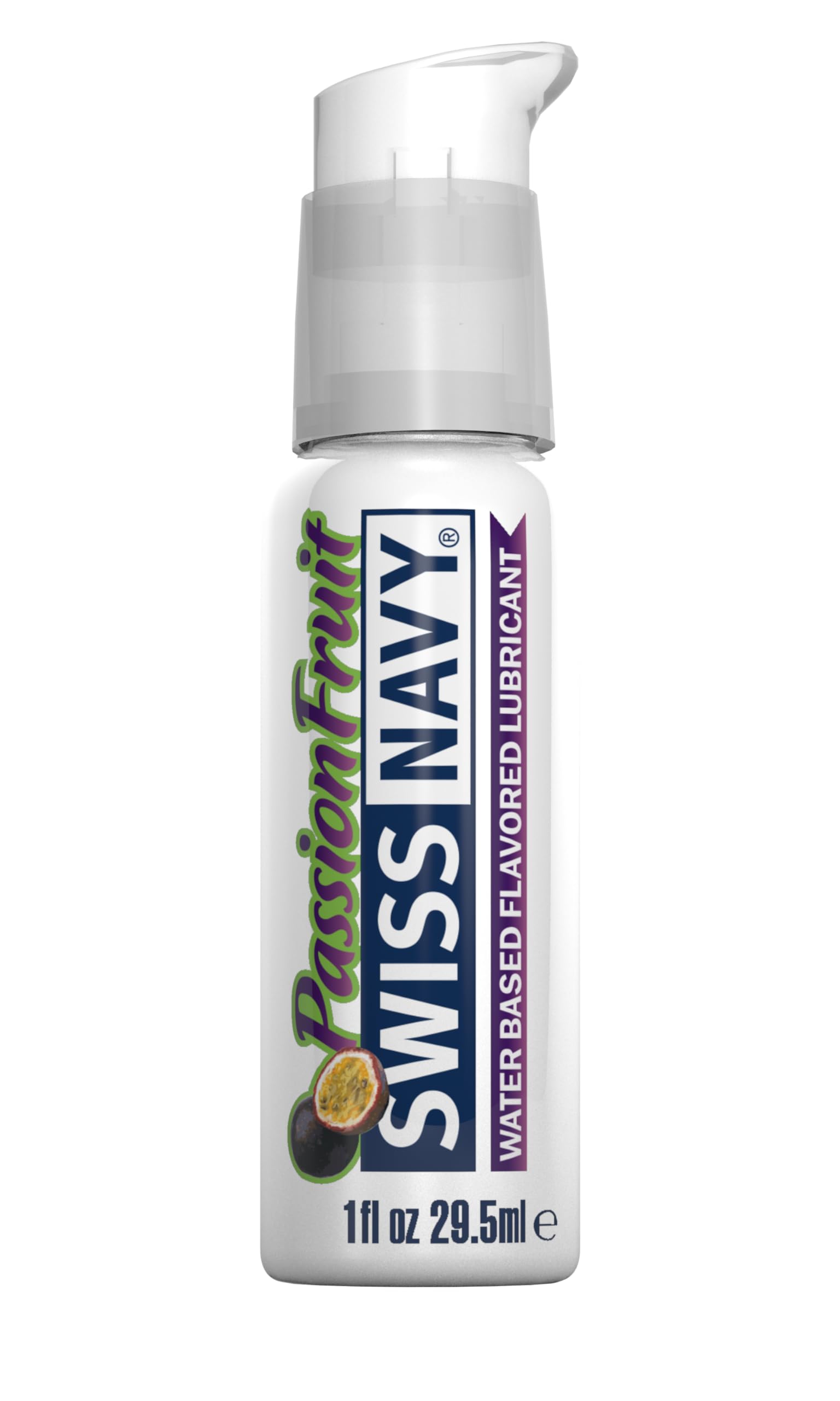 Swiss Navy - Water-based lubricant with Passion fruit flavor 1 fl