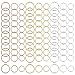 Produktbild 270 Stück 3 Farben 3 Größen Haarringe Zopf Ringe Haarspitzen Haarschleifen Clips, Braid Ringe