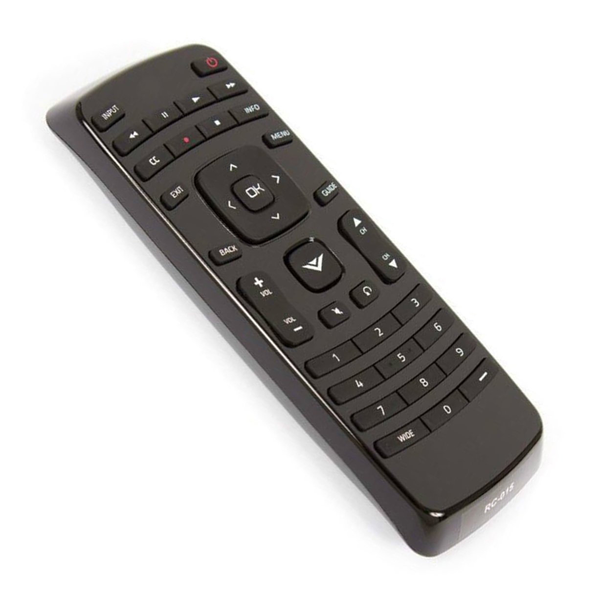 Beyution New XRT010 Edge LIT Razor LED LCD HDTV Remote Control Fit For VIZIO TV E390B1 E390VL E400-B2 E400B2 E420AR E420-A0 E420A0 E420-B1 E420B1 E420VSE E461A1 (0980-0306-0990