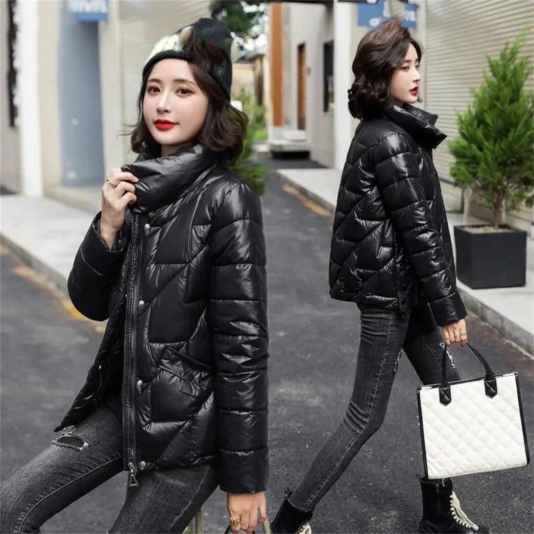 Women Jacket Down Cotton Jacket Parkas Female Short Loose Warm Cotton-Padded Coat Outwear Parka Top