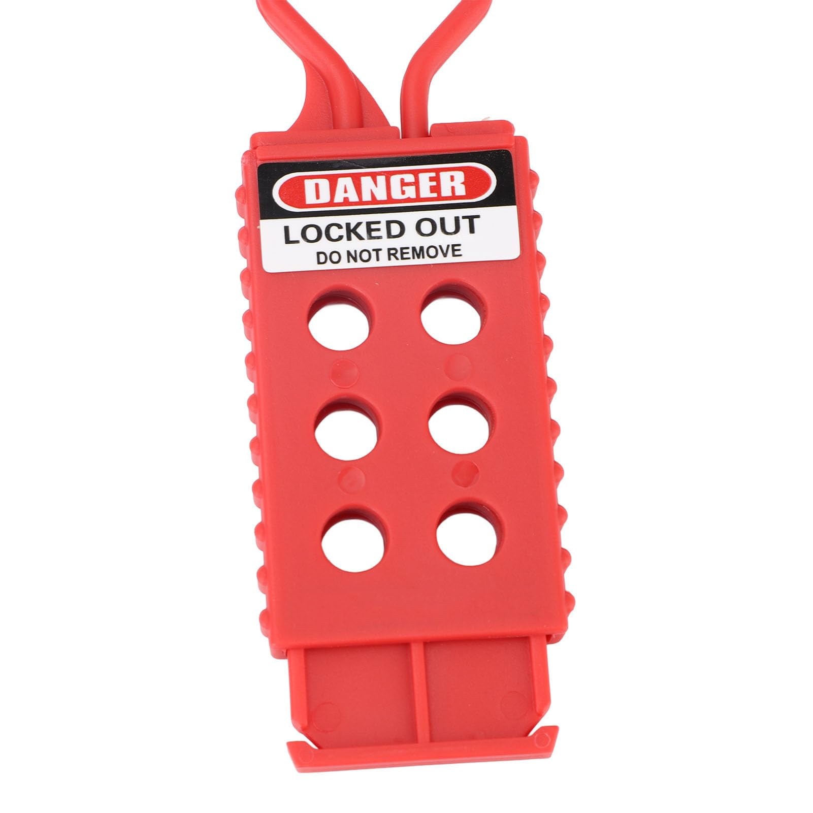 Jeffergarden Kit de Etiquetado de Bloqueo Loto Eléctrico, Bloqueo de Disyuntor con Abrazadera con Brida para Cables y Bolsa de Bolsillo, Seguridad de Interruptor para Electricistas de Mantenimiento