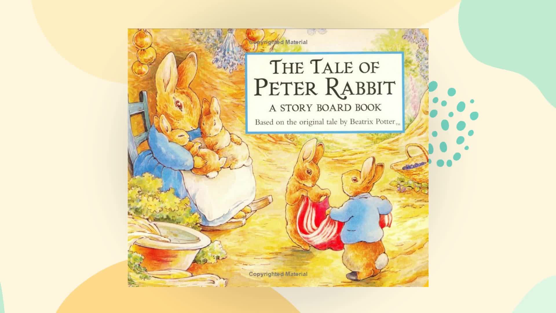 1930年代絵本\"The Tale of Peter Rabbit \" The Tale of Peter Rabbit: Potter, Beatrix: 9780723267690