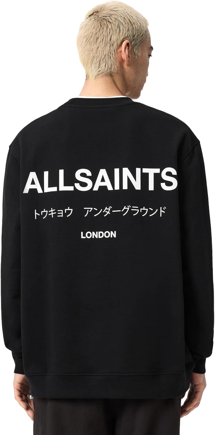 AllSaints mens Underground Crew - Image 3