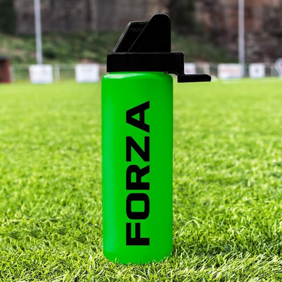 FORZA Borracce Sportive Da 1L | Borracce Sportive Senza BPA Con Beccuccio Senza Contatto - Ideali Per Le Squadre Sportive (Verde, Pacco Da 20)