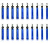 Vista 15 de Paquete de 20 botellas vacías hidratantes de viaje con atomizador a granel de 0.3 fl oz (0.3 fl oz) (morado)