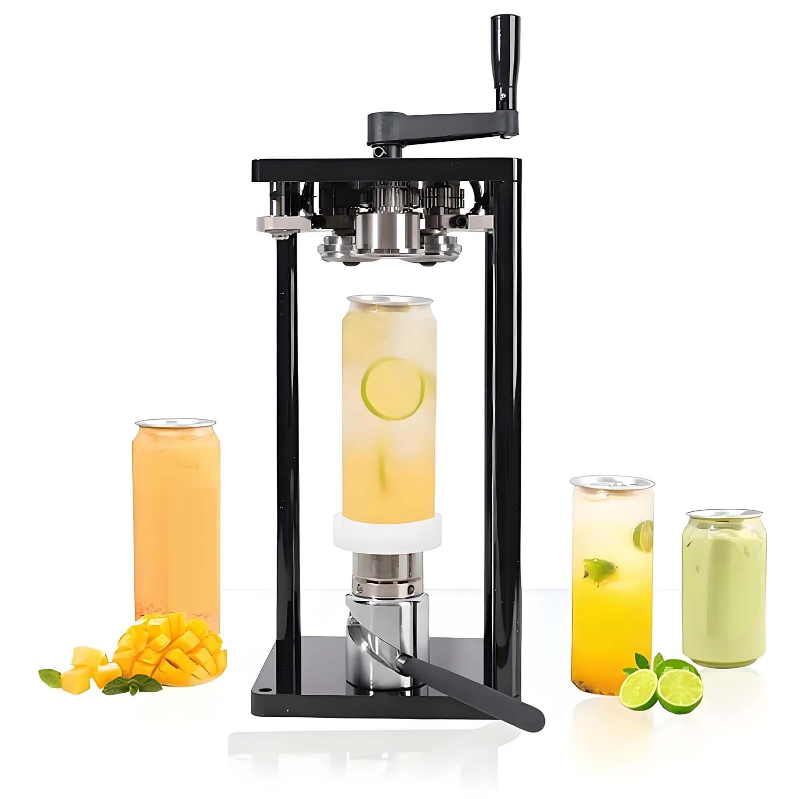 Manual Rotary Can Sealer,Vacuum Sealer Machine for Jars Standard-650ml