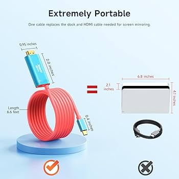 Nintendo Switch 赤色 HDMIケーブル付属 ハイスピードHDMIケーブル | 任天堂パーツ販売