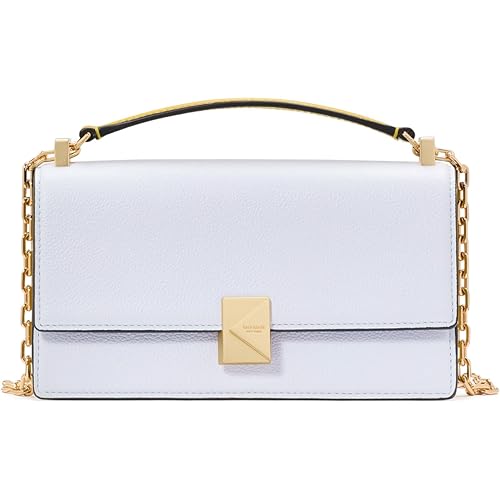 kate spade new york Deco Pebbled Leather Mini Flap Chain Crossbody