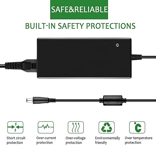 Miniatura 3 de Cargador adaptador de CA de 120 W compatible con Sony KDL-48W655D KDL-48W700C Cable de alimentación