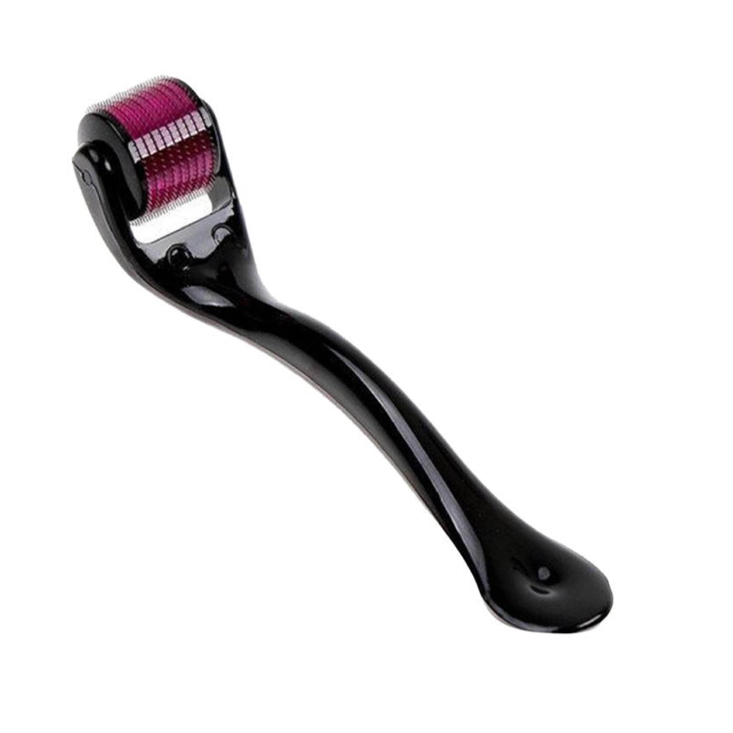 Roller with 540 Titanium Alloy Micro Needles 0.50 mm Increase hair growth and Reduces Hair Fall Stimulates Follicles of Head and Beard Easy to use Safe