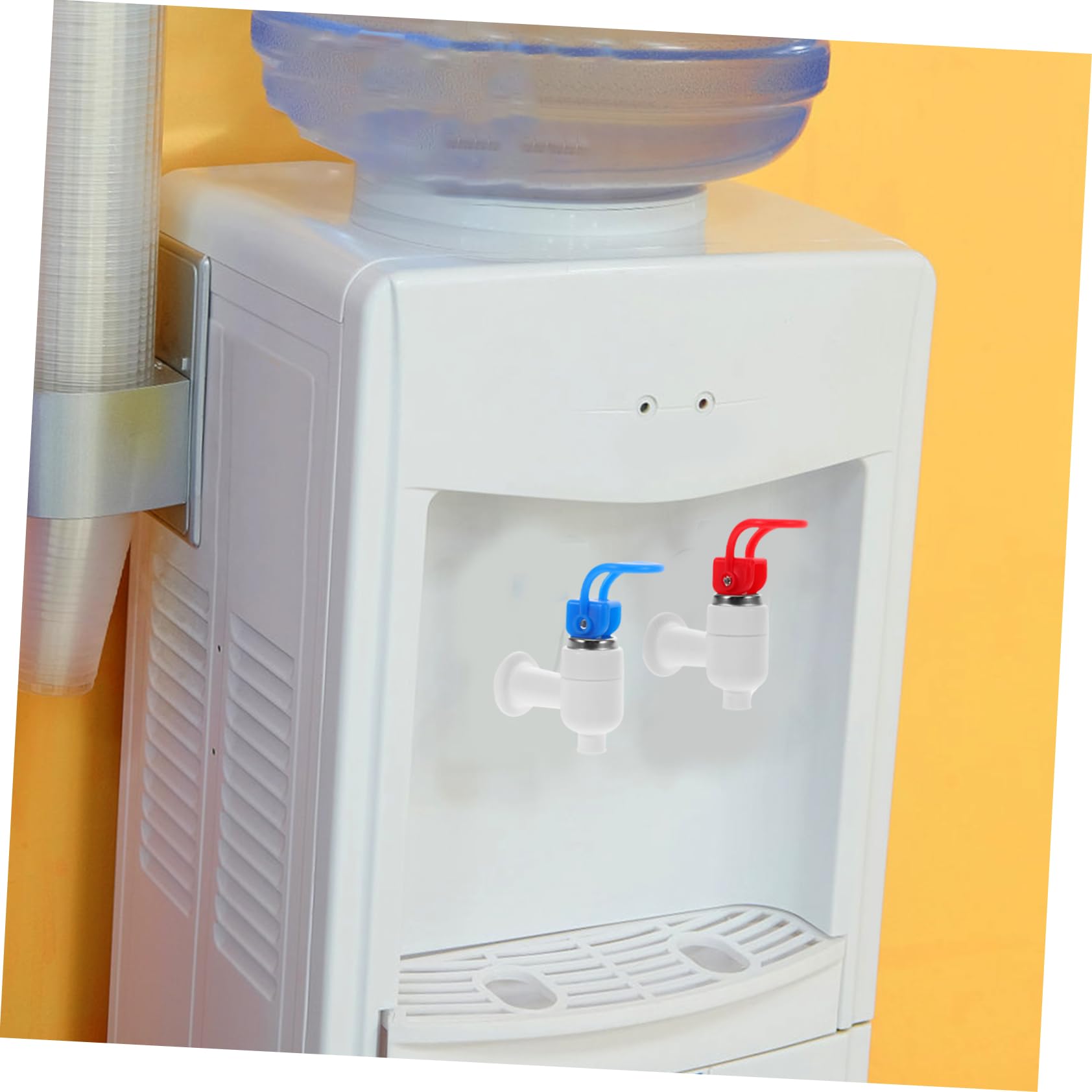 Homoyoyo Rubinetto in Plastica per Erogatore D'acqua Calda e Fredda, Valvola di Ricambio per Distributori Bevande, Beccuccio Anti-schizzo per Brocche e Refrigeratori D'acqua (