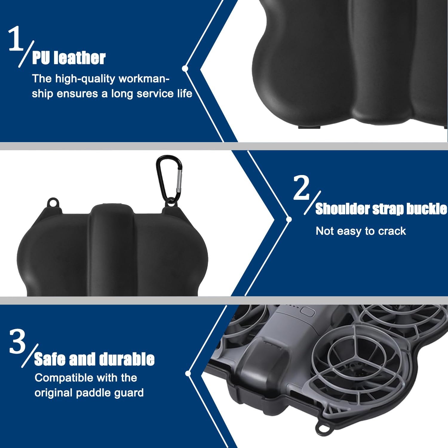 Custodia da Trasporto per DJI Neo 2, Custodia Protettiva per DJI Neo 2, Custodia da trasporto Drone, adorabile design a farfalle, portatile leggero e compatto, Borsa Portaoggetti per D-JI N-eo 2 (M1)