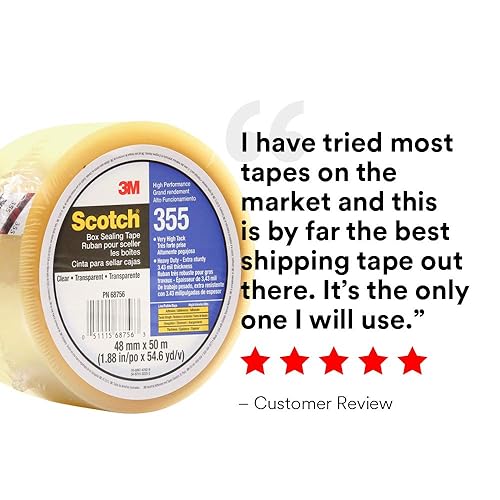 Miniatura 5 de Scotch, caja despachadora de cinta adhesiva 355, Transparente, 1