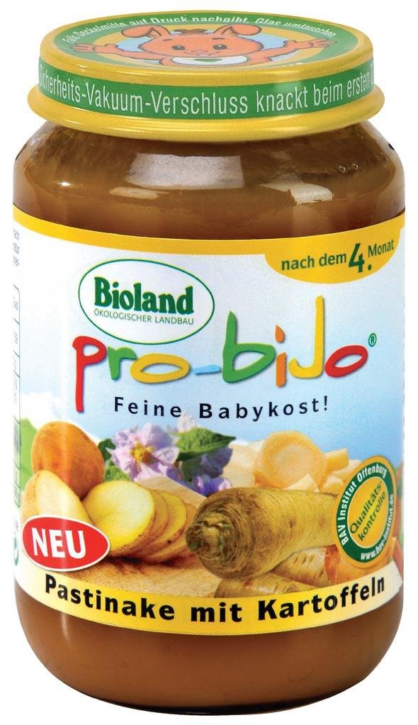 pro-biJo Pastinake mit Kartoffel Babygläschen 190 g