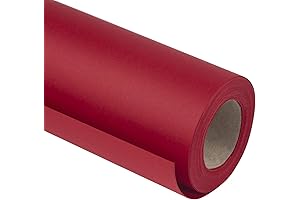 RUSPEPA Kraft Paper Roll: Transform Your Festive Spirit with Solid Color Wrapping...