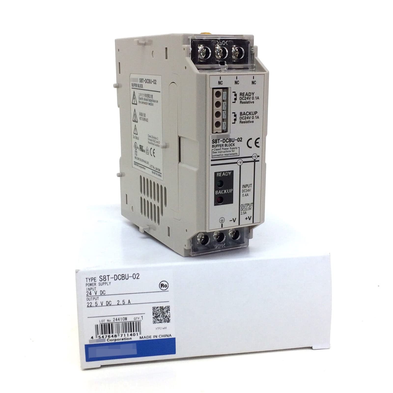 Amazon.co.jp: S8T-DCBU-02 瞬停対策ブロック S8TDCBU02 （産業用