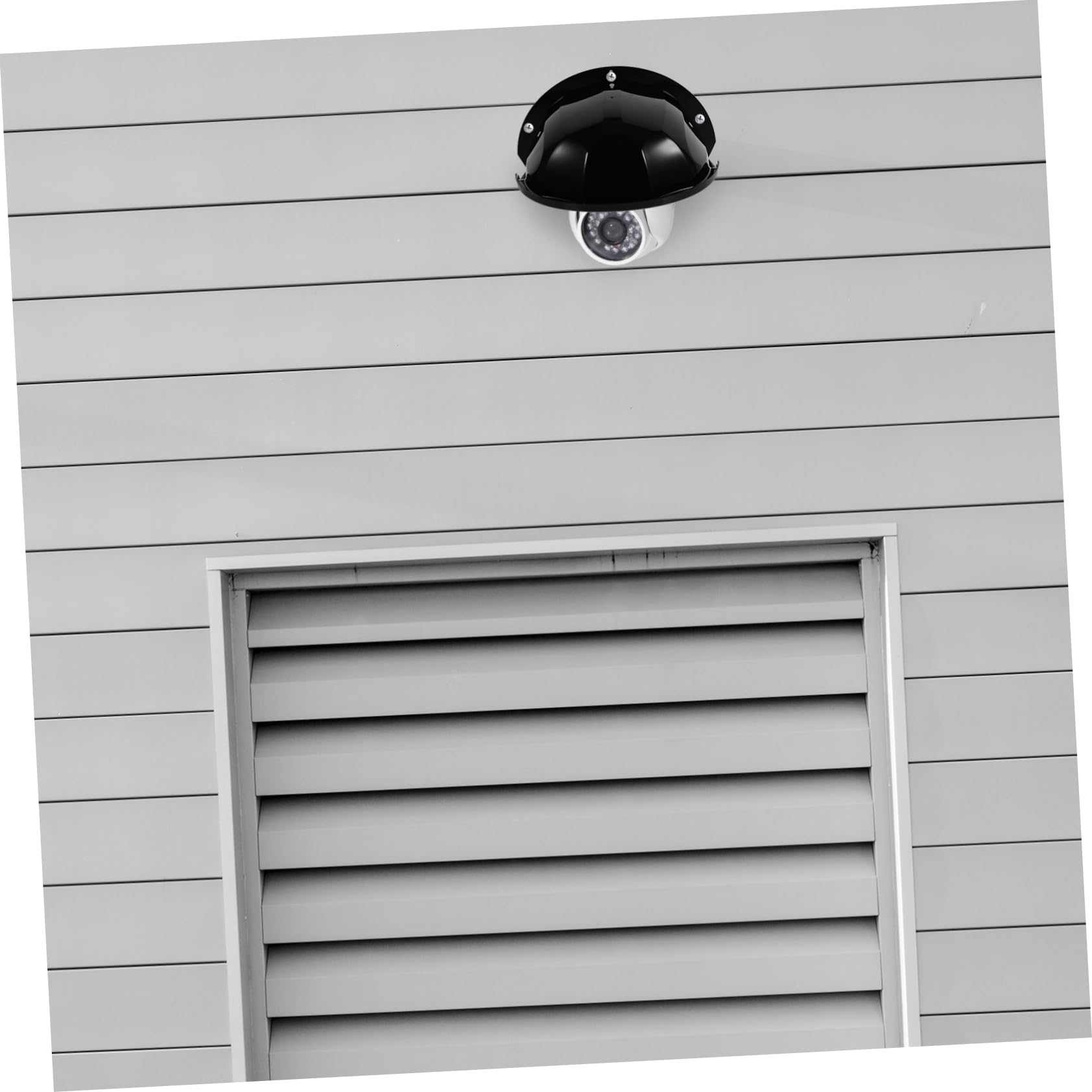 Protector de Cámara para Exteriores Negro Resistente la Intemperie Funda Abs Antilluvia y Polvo para Cámaras de Seguridad en Exterior, Paquete de 2 Unidades