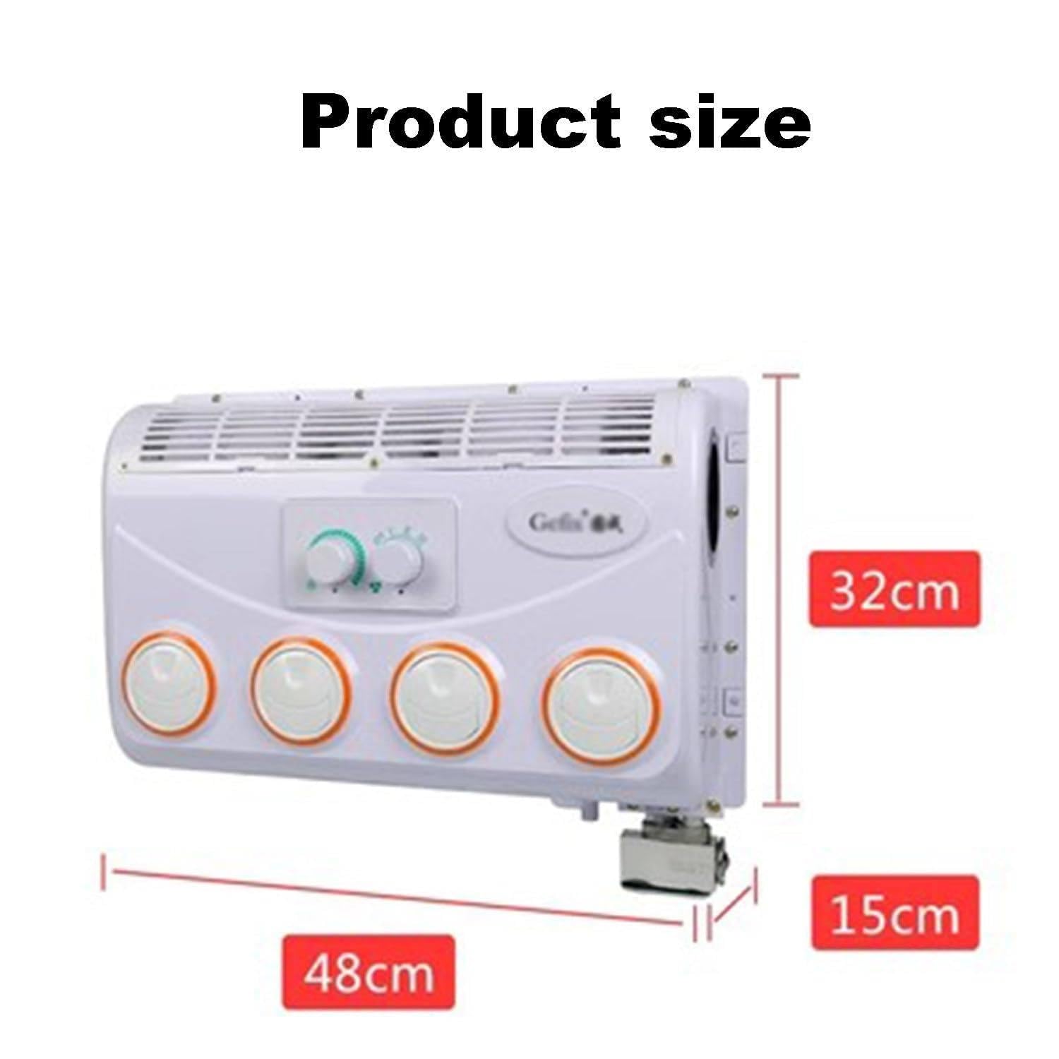 Aire Acondicionado De Techo For Camión, Caravana, Excavadora, Furgoneta, Vehículo Agrícola, Conjunto De Evaporador De Aire Acondicionado For Automóvil, 12 V/24 V CC.(12v)