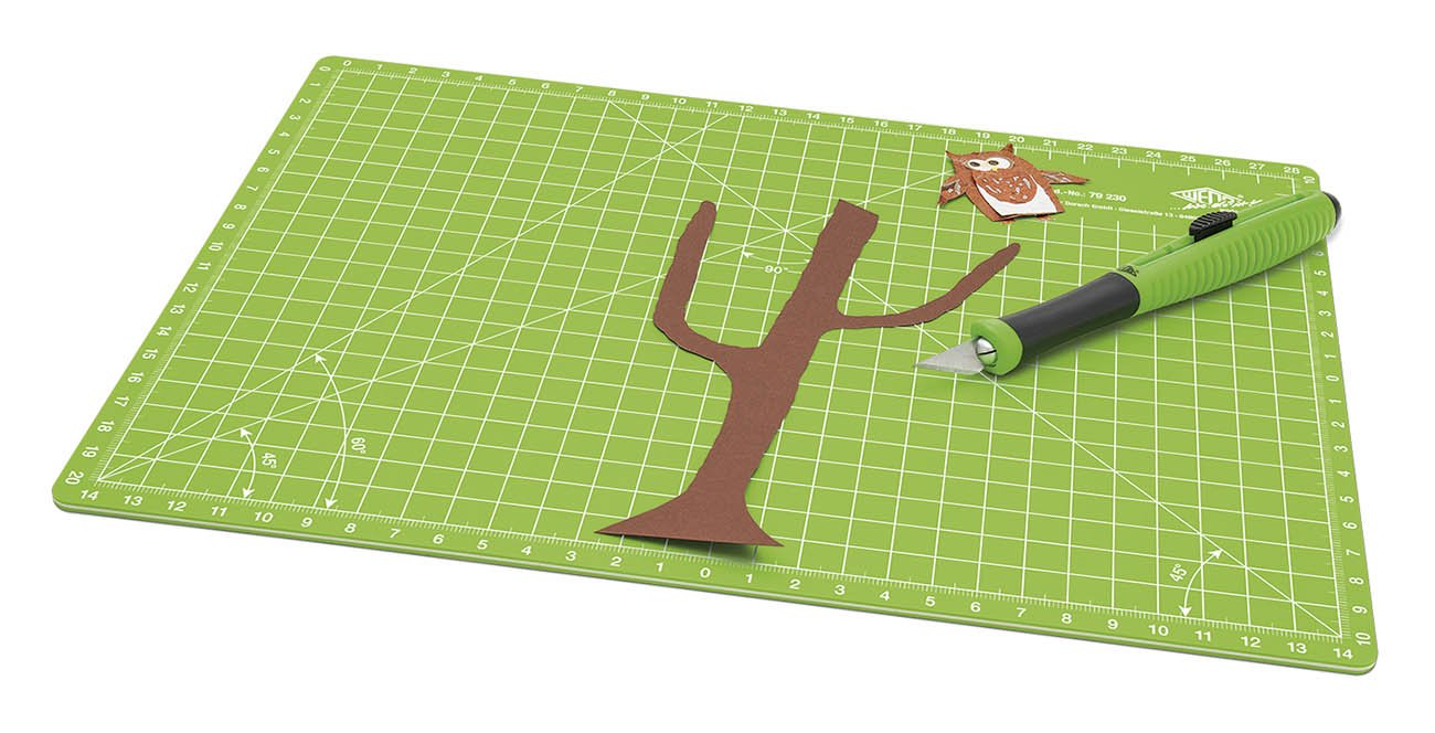 Wedo 79 230 A4 Comfortline Cutting and Craft Mat, Apple Green, DIN-A4 - Image 3