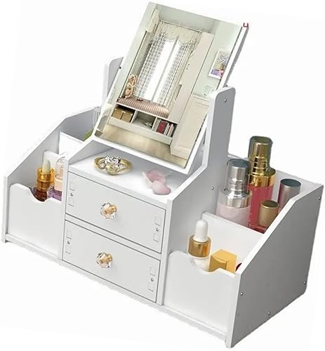 Organizador de maquillaje para encimerabaño, almacenamiento de maquillaje, cajón de almacenamiento de cosméticos, cajón de almacenamiento de