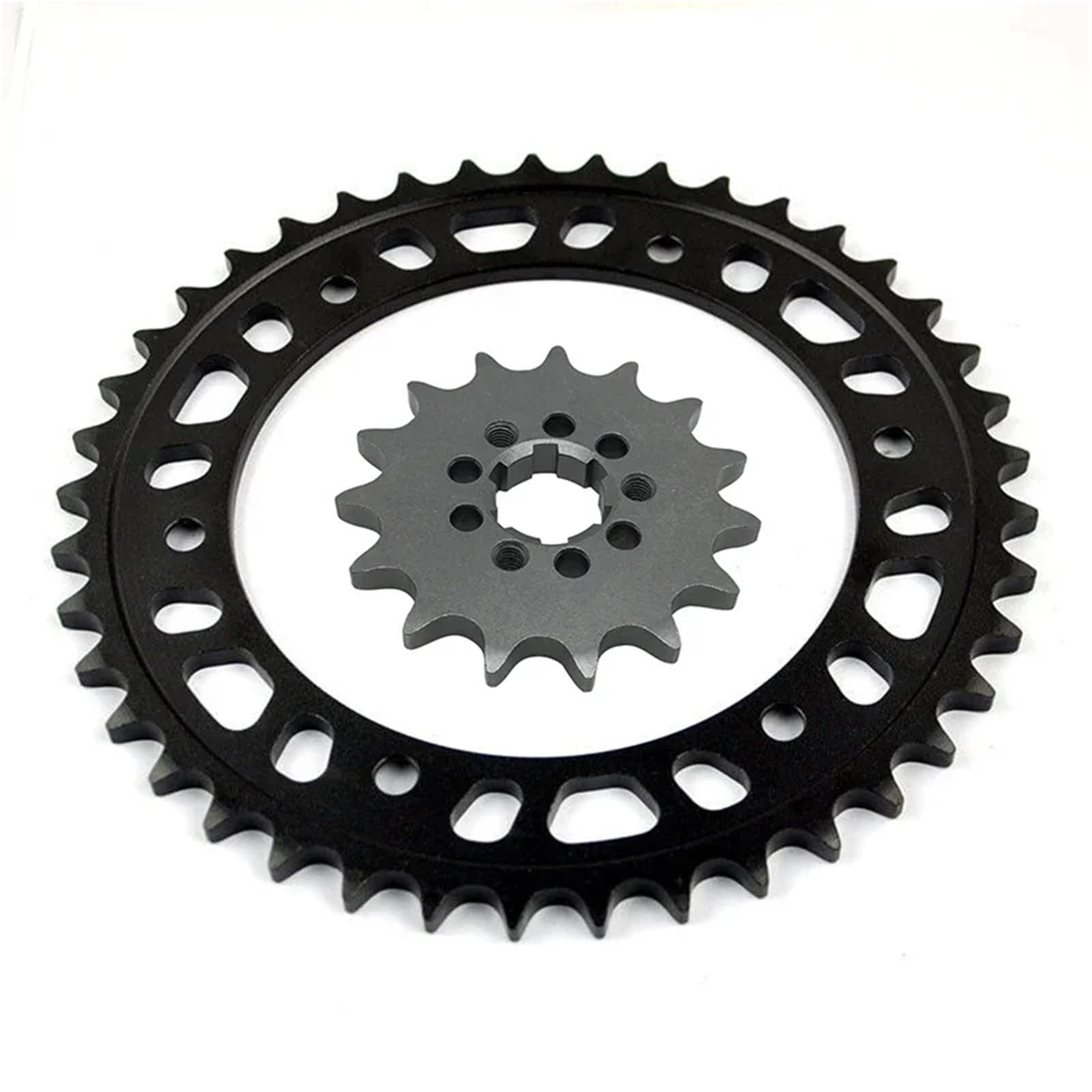 Piñón de transmisión para Suzuki XF650 XF 650 V, W, X, Y, K1, K2 Freewind 1997-2002 Piñón Corona para Motocicleta 525 CNC, 15T 43T (Delantero Trasero)(15T 42T)