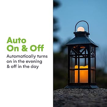ライト・ランタン maggy SteadyDoggie Solar Lantern Outdoor Waterproof - Metal