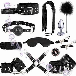 WreGmgg Ensemble De Chambre en Cuir Multifonctionnel De 12 PièCes, éQuipé d'une Raquette Et d'un EntraîNeur De Hanche - D4